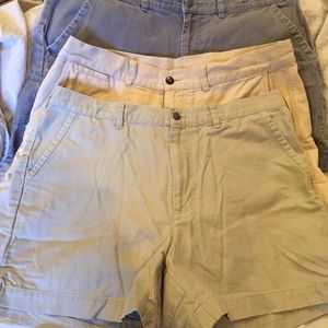 Lot of 3 pairs of Patagonia Men’s shorts. Size 38